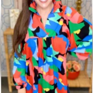 Colorful Abstract women’s Shirt